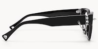 Stud - Rectangle Black Eyeglasses - 6