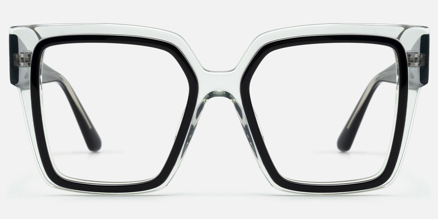 Huffman - Square Black/Crystal Eyeglasses product detail 2