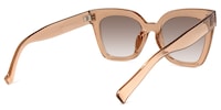 Naila - Square Tawny Sunglasses - 3