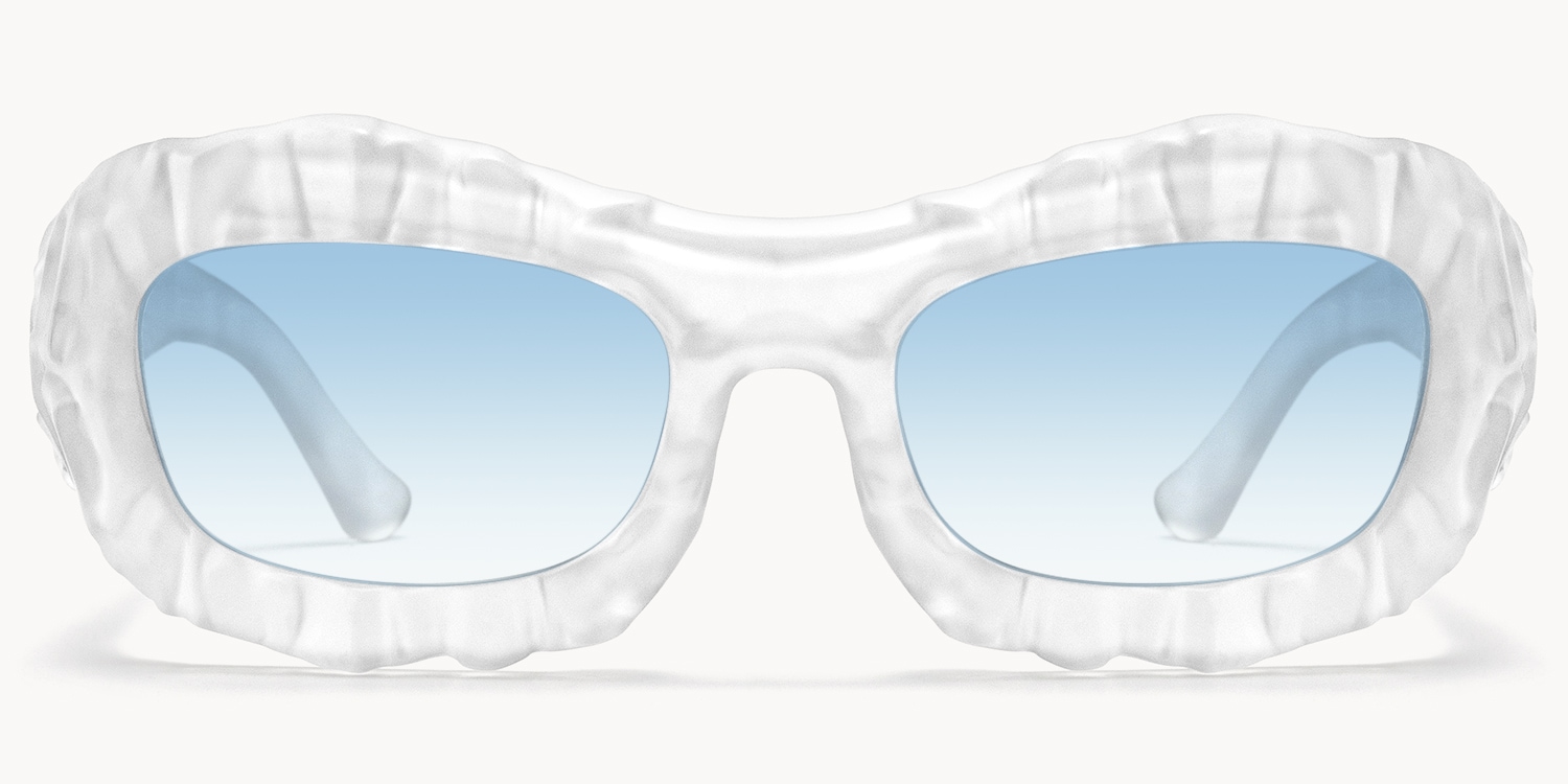 The Geologist - Geometric Transparent Sunglasses - 1