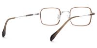 Arc - Square Brown Eyeglasses - 3