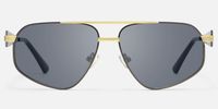 Solara - Aviator Two-tone Sunglasses | Vooglam Angle View