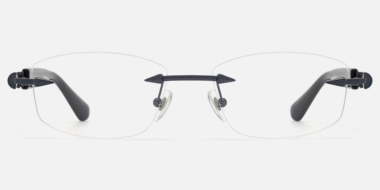 Fracture - Rectangle Black Eyeglasses product image