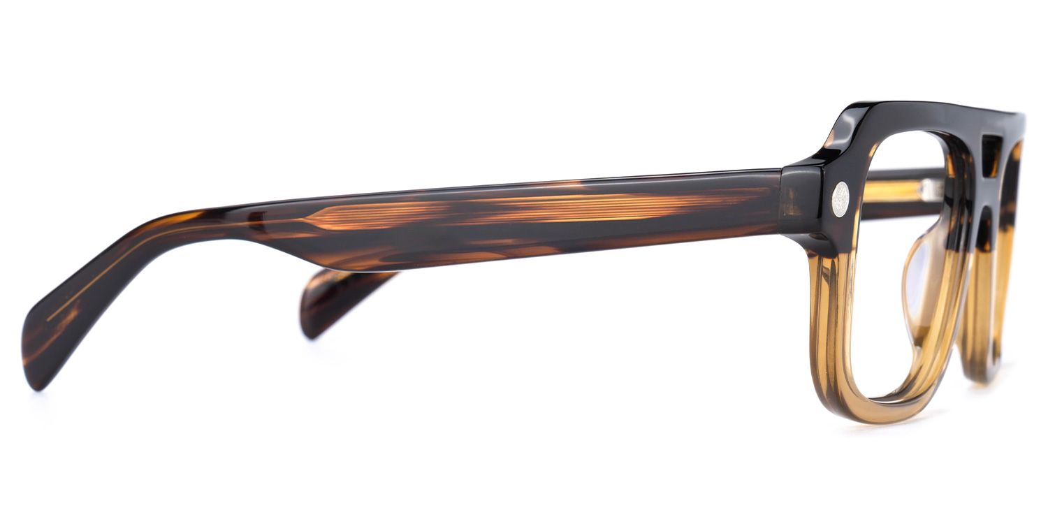 Eltanin - Aviator Brown Eyeglasses product detail 4