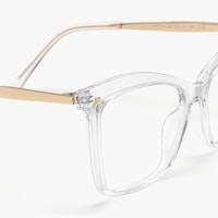 Libby Crystal Clear Distinctive Full-Frame Glasses - 5