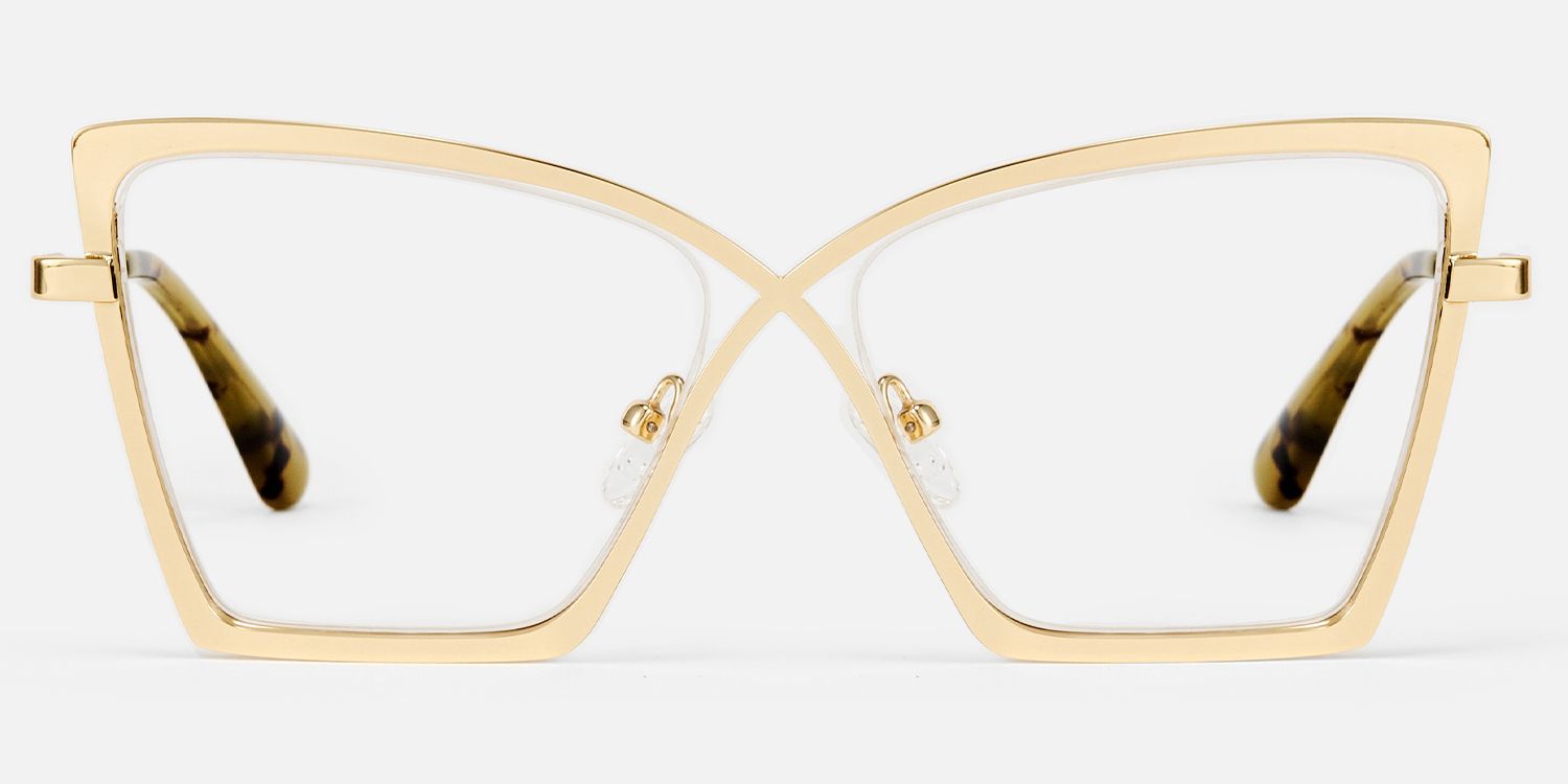 Felicja - Butterfly Gold Eyeglasses product detail 2