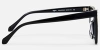 Glitz - Cat Eye Black Eyeglasses | Vooglam Side View