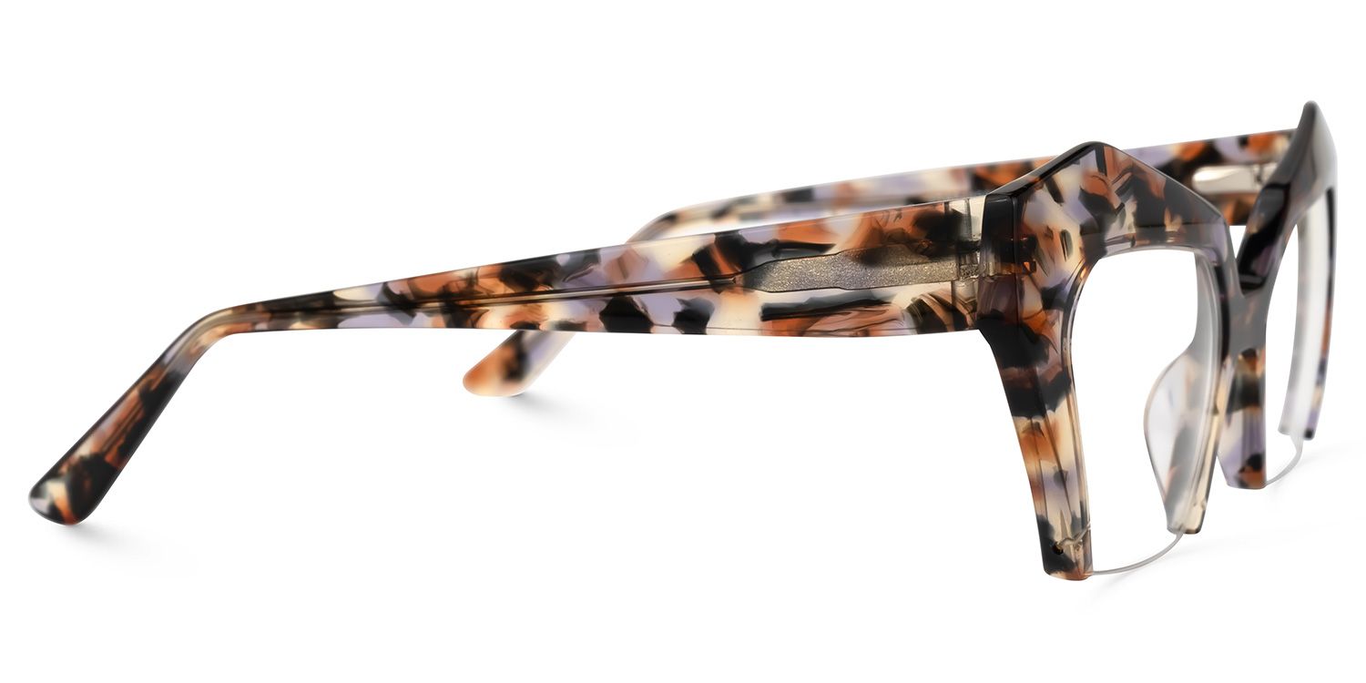 Aeneas - Cat Eye Tortoise Eyeglasses | Vooglam 4