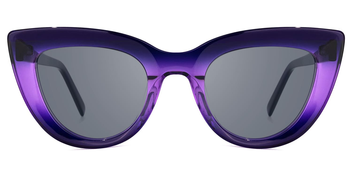 Pastora - Cat Eye Purple Sunglasses - 1