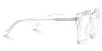 Faustine - Square Crystal Eyeglasses | Vooglam