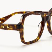 Meridian - Square Tortoise Eyeglasses - 4