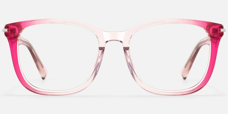Holo - Square Pink Eyeglasses