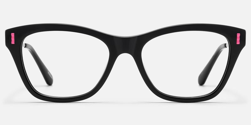 Hype - Square Black Eyeglasses