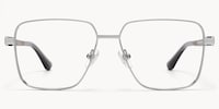 Griot - Square Silver Eyeglasses - 2