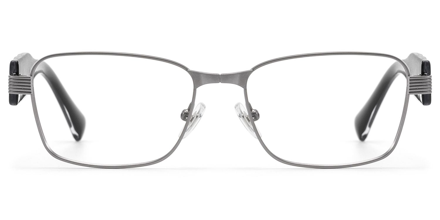 Frame Size of Toyo - Gunmetal Glasses with Visible Wire Core | Vooglam