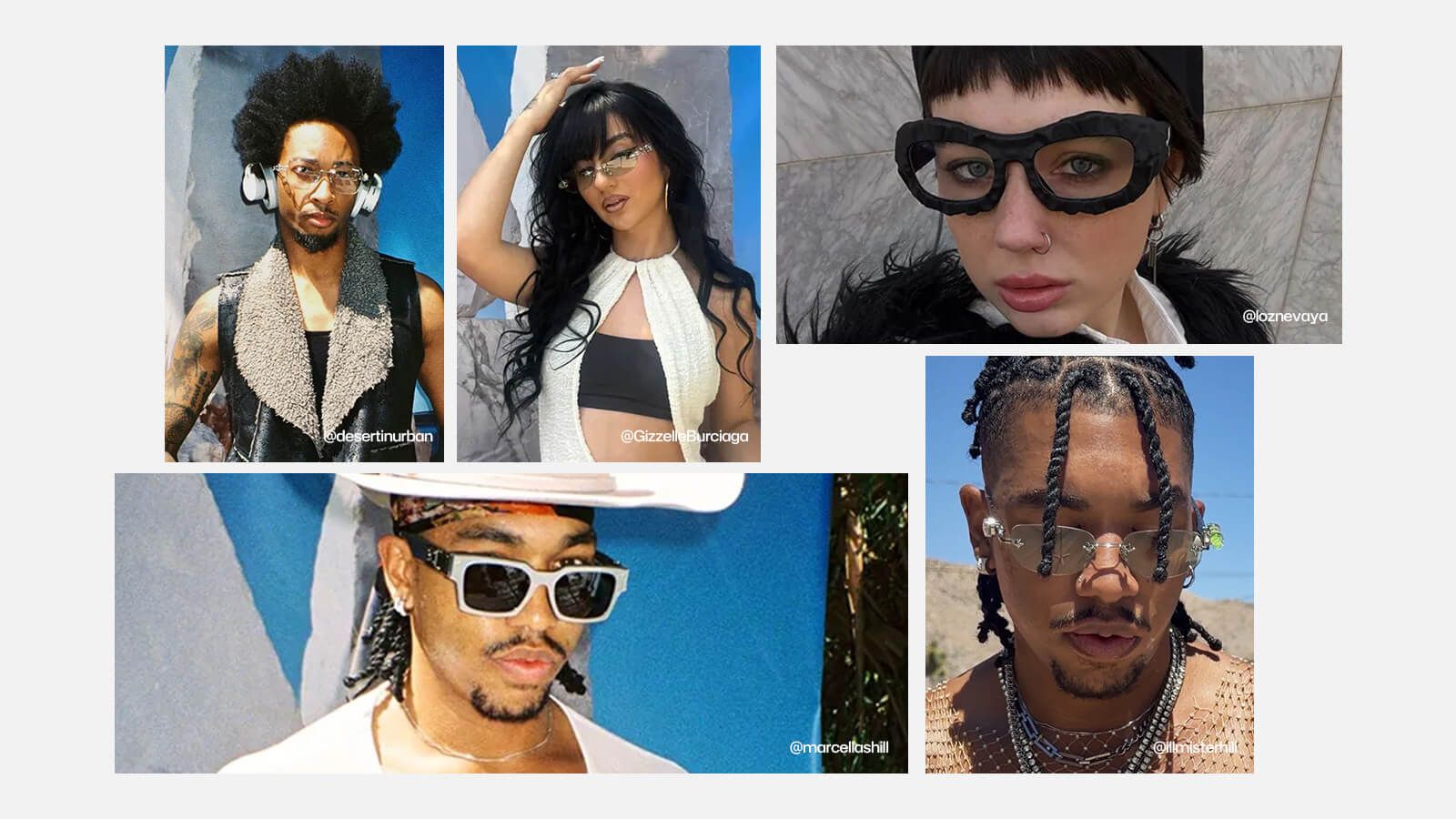 kols with vooglam and tombogo eyewear for fashionable outfit