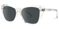 Raquel - Square Crystal Sunglasses | Vooglam Front View