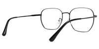 Eissa - Round Black Eyeglasses | Vooglam Side View