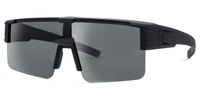 Nadim - Aviator Black Fit Over Sunglasses | Vooglam Front View