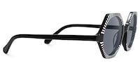 Hypnotic - Geometric Black Sunglasses - 4