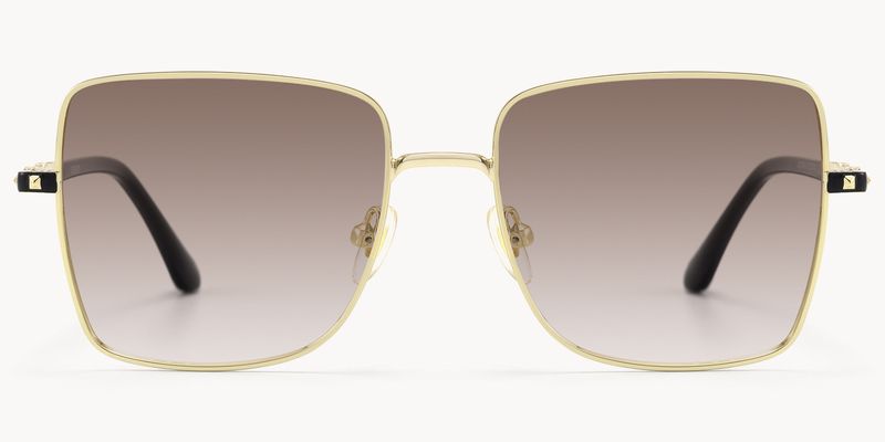 Devereu - Square Gold Sunglasses