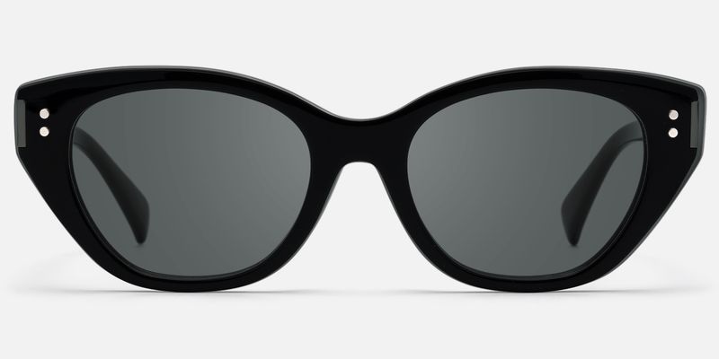 Cicely - Black Cat Eye Sunglasses