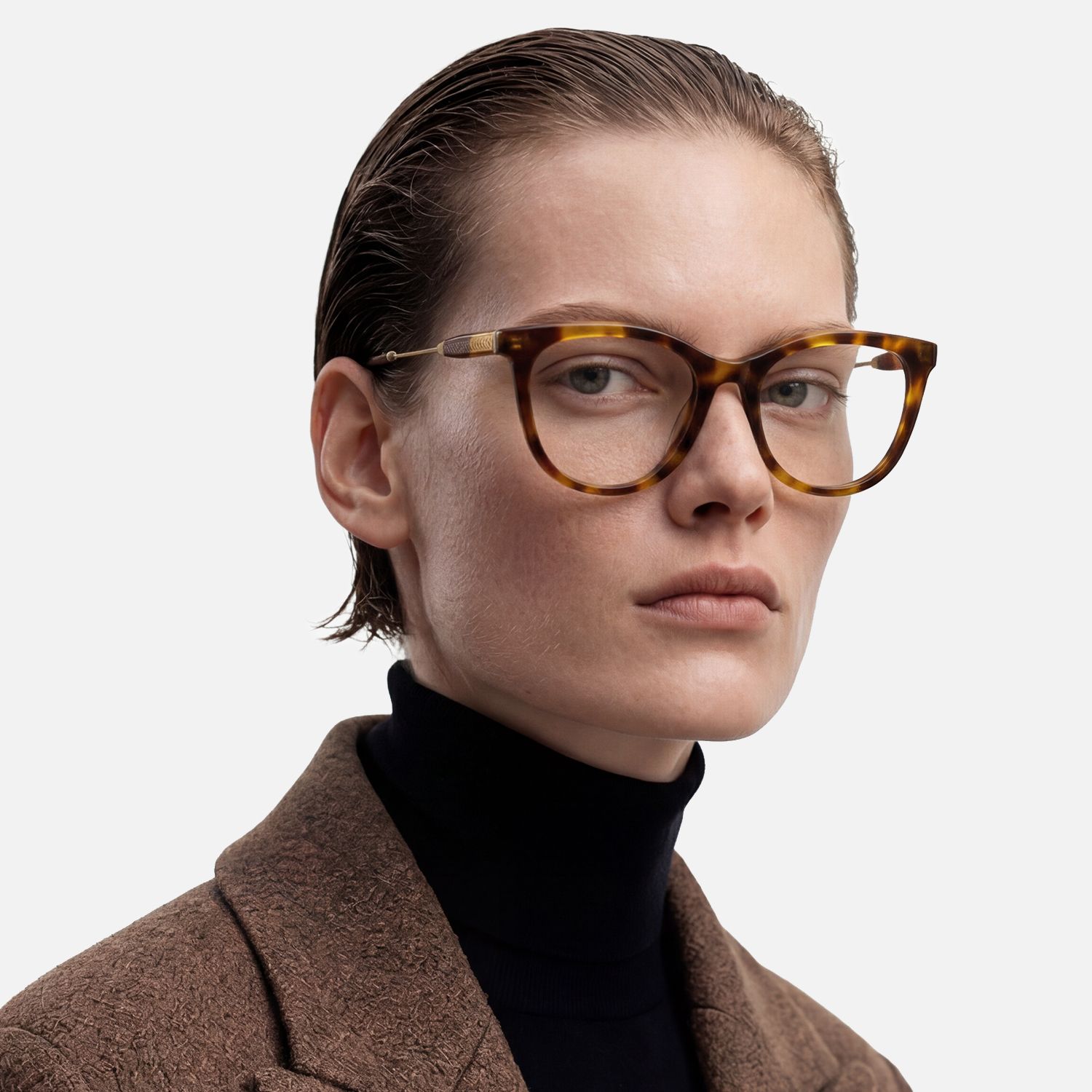 Explore the design story of Bask - Square Tortoise Eyeglasses | Vooglam