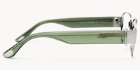 Nyame - Rectangle Silver Eyeglasses - 4