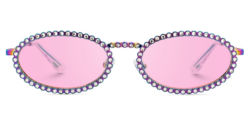 Fergie - Oval Multicolor Sunglasses