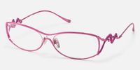 Okinawa - Rectangle Pink Eyeglasses