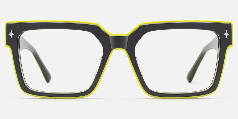 Havok - Rectangle Gray Eyeglasses