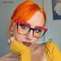 Achelous - Cat Eye Red/Tortoise Eyeglasses - 5