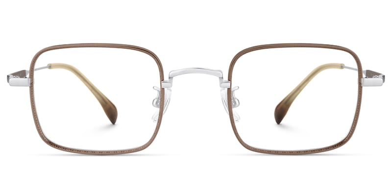 Arc - Square Brown Eyeglasses