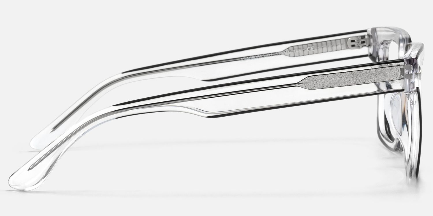 Fractal - Square Transparent Eyeglasses product detail 3