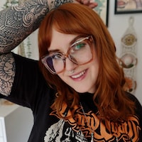 Naila - Square Tawny Frames | Trendy Tan Glasses - 8