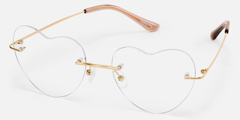 Lahoma - Heart Gold Eyeglasses