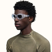 The Geologist - Geometric Transparent Sunglasses - 8
