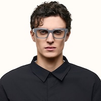 The Programmer - Rectangle Silver Eyeglasses - 6