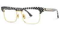 Paley - Browline Pattern Eyeglasses | Vooglam Front View