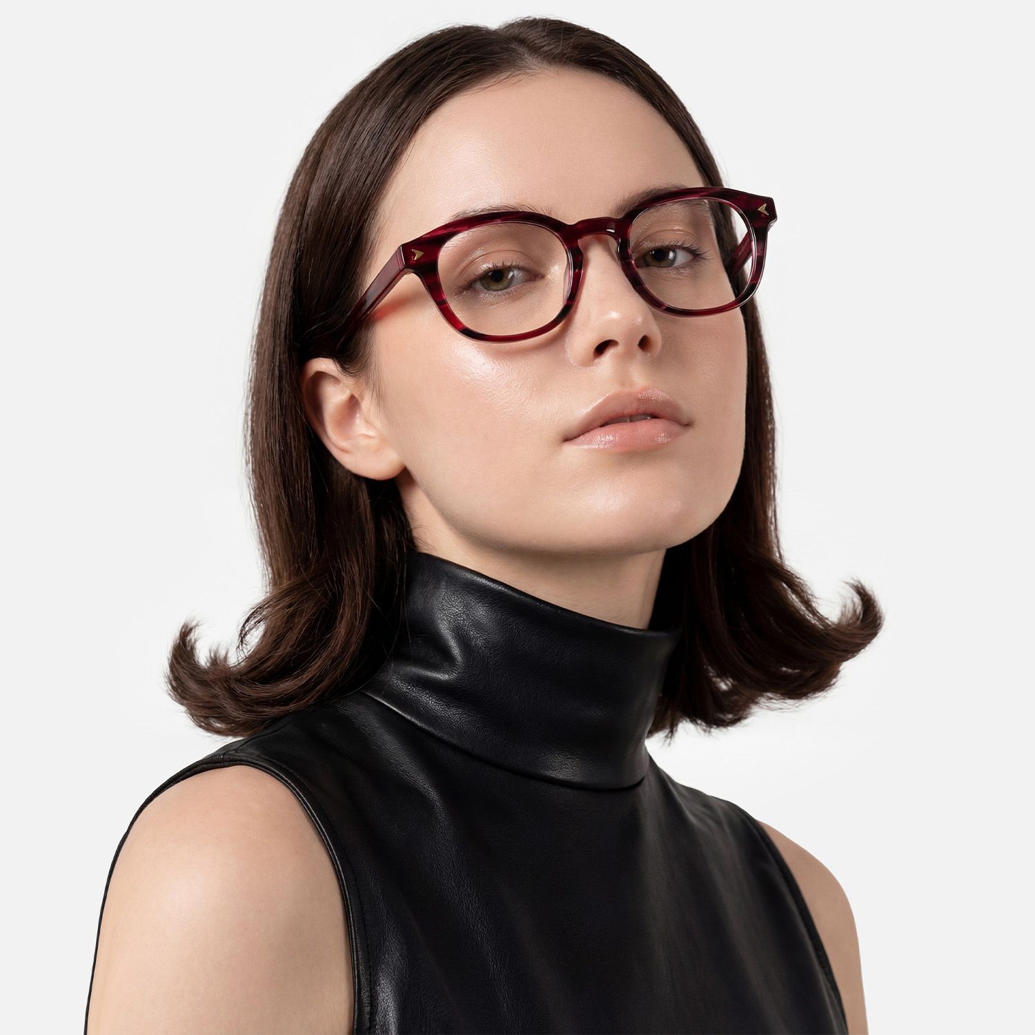 Explore the design story of Laksha - Round Red Eyeglasses | Vooglam