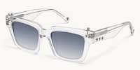 PIERCE - Square Transparent Sunglasses - 2