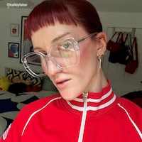 Elani - Square Crystal Eyeglasses - 5