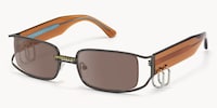 Riff - Rectangle Grey Sunglasses - 2