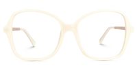 Eberto - Butterfly White Eyeglasses - 1