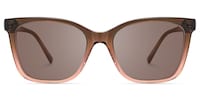 Jaelle - Square Brown Sunglasses - 1