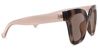 Naila - Square Tortoise Sunglasses - 4