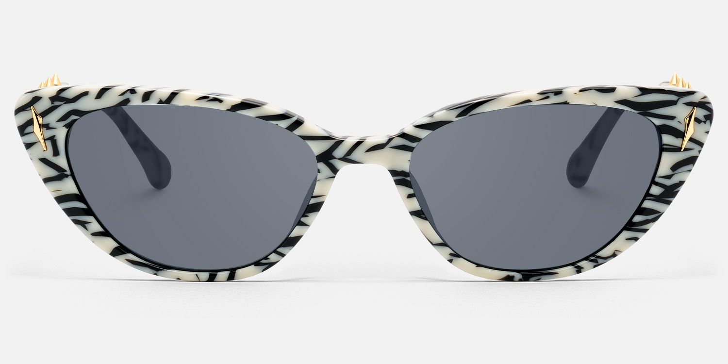 As If - Cat Eye Pattern Sunglasses | Vooglam