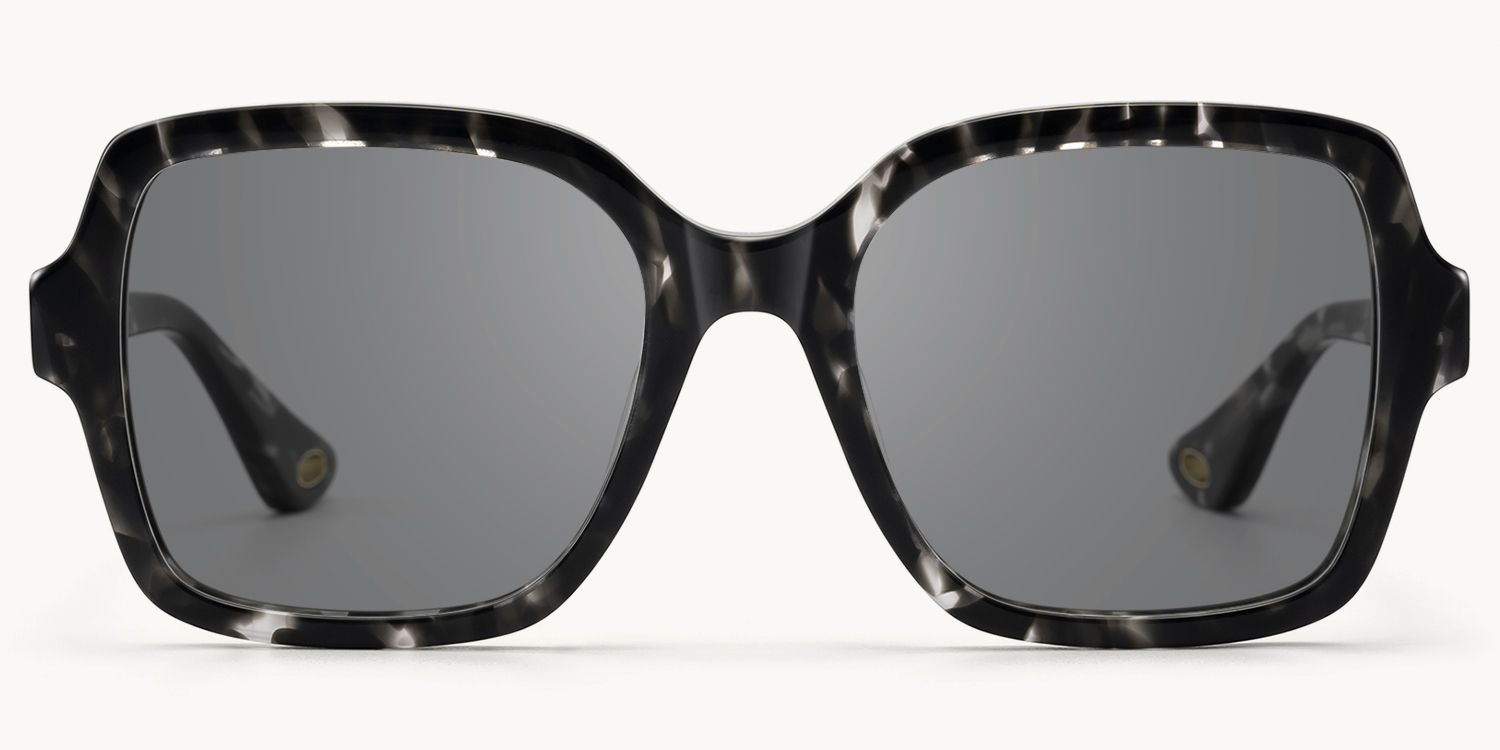 Meridian - Square Black Sunglasses - 1