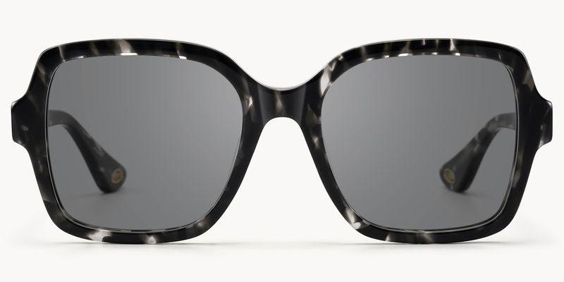 Meridian - Square Black Sunglasses