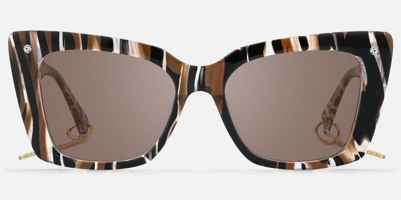 Rosa - Butterfly Pattern Sunglasses